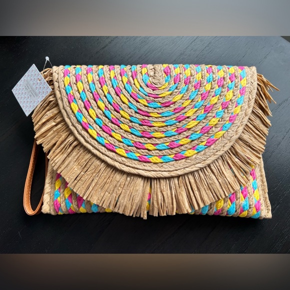 Lulla Collection Handbags - NWT Lulla Collection Salsa Clutch - Multi